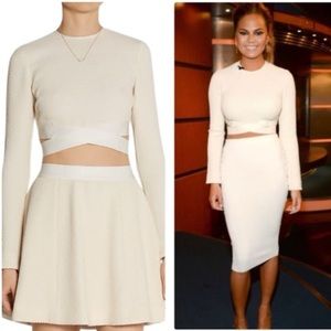 Elizabeth and James Sedonna Cutout Side Knit Crop Top Size XS